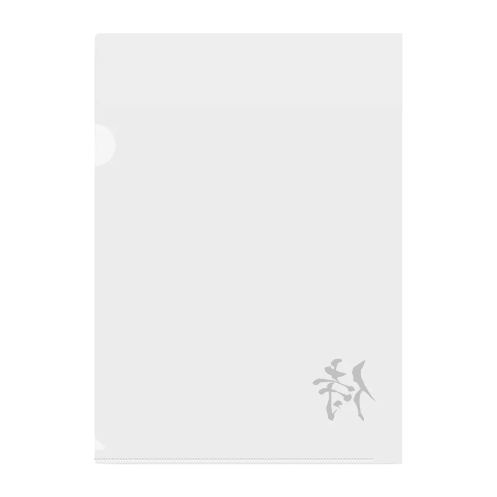 ★和Shop★ "beautiful Japanese words"の★ Samurai ★ Clear File Folder