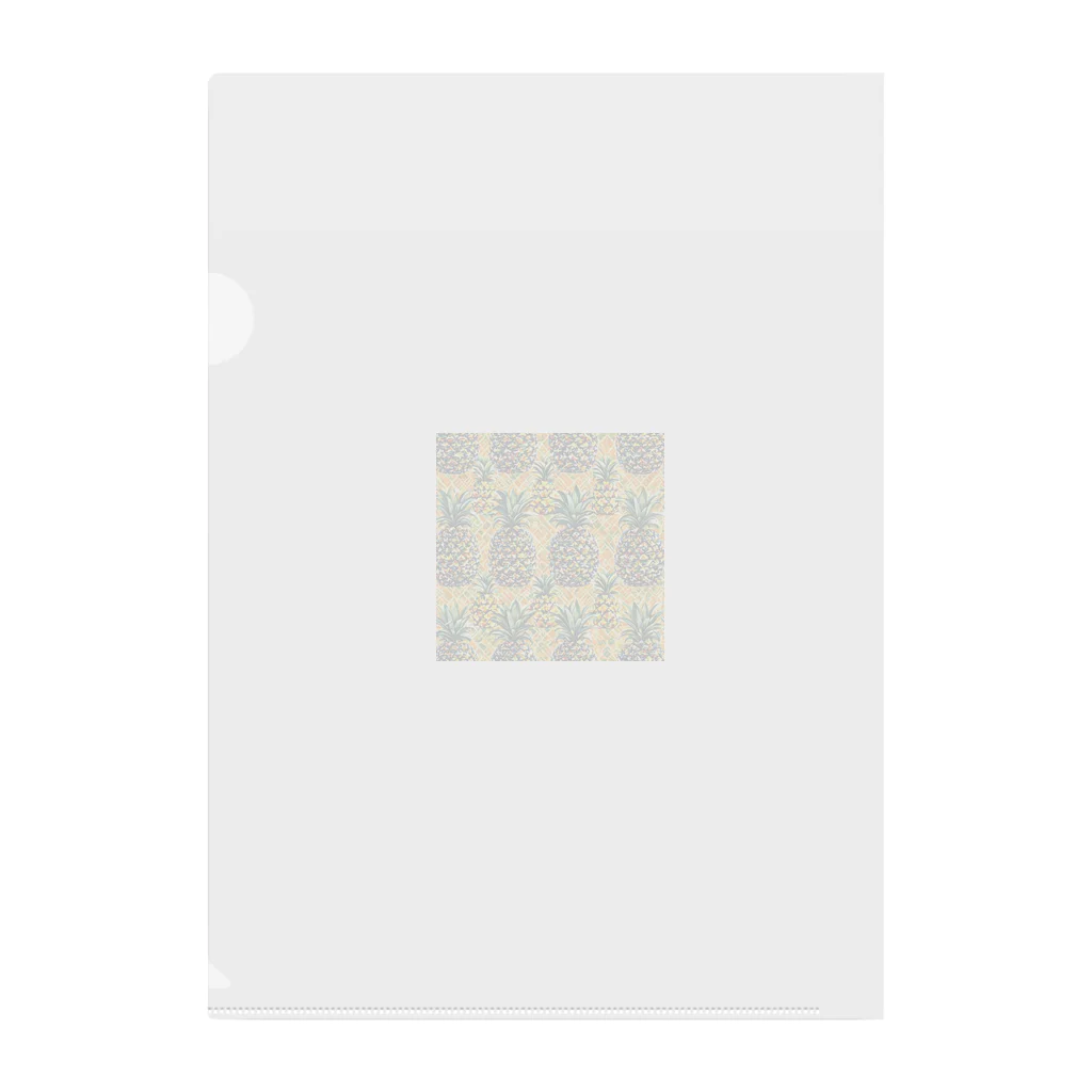 パイナップルサンドのパイナップルサンド Clear File Folder