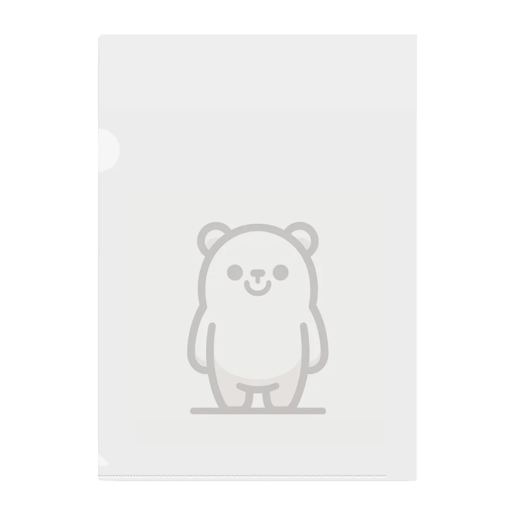 mori_393988のちょぼんbear クリアファイル