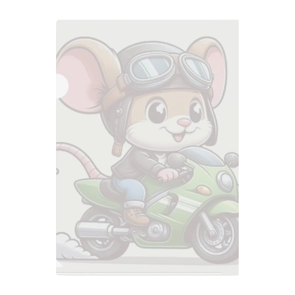 kyokingのバイクねずみ Clear File Folder