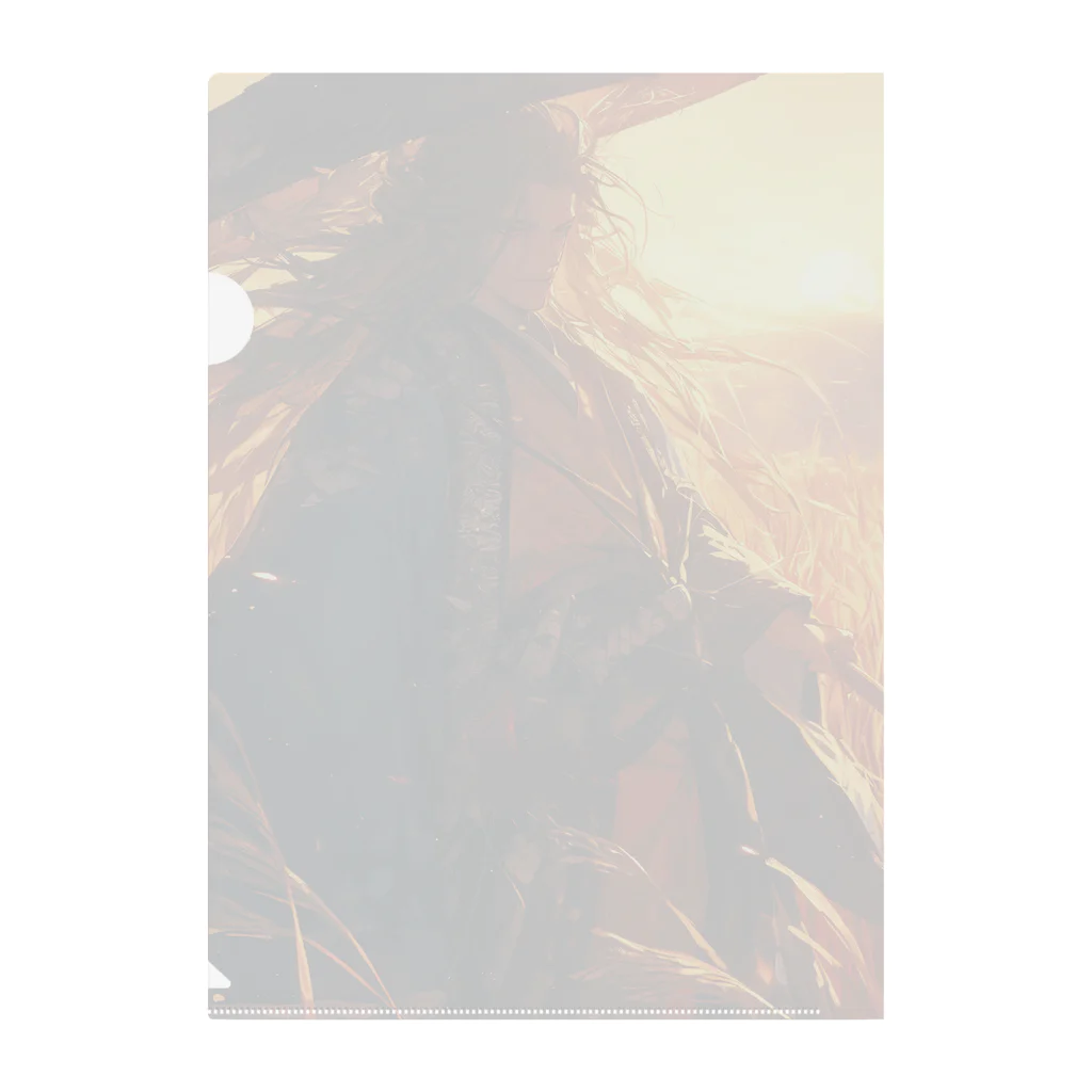 AQUAMETAVERSEの黄昏の戦士 Marsa 106 Clear File Folder