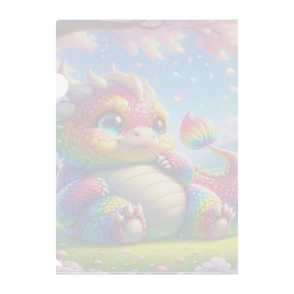 ふわもこパラダイスのルミナリア Clear File Folder