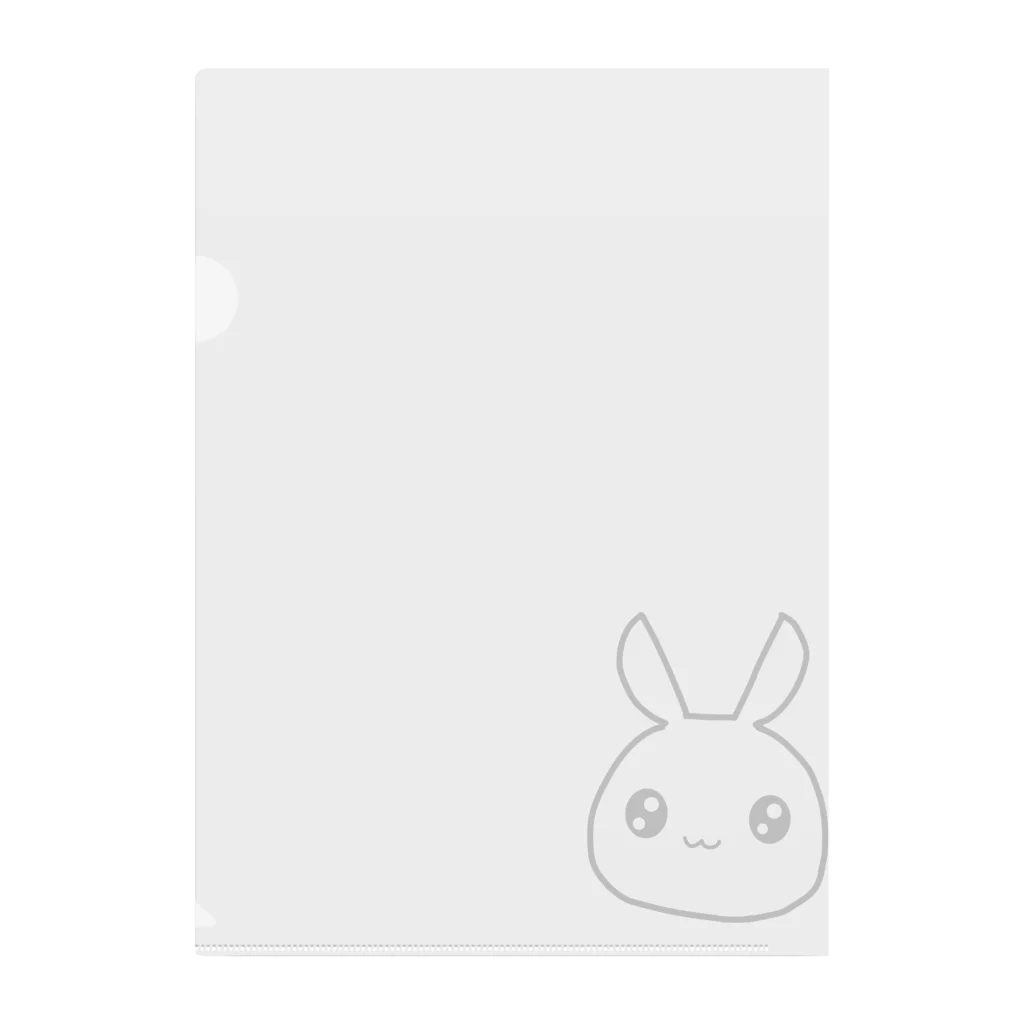 86IZMのラクガキ宇佐くん Clear File Folder