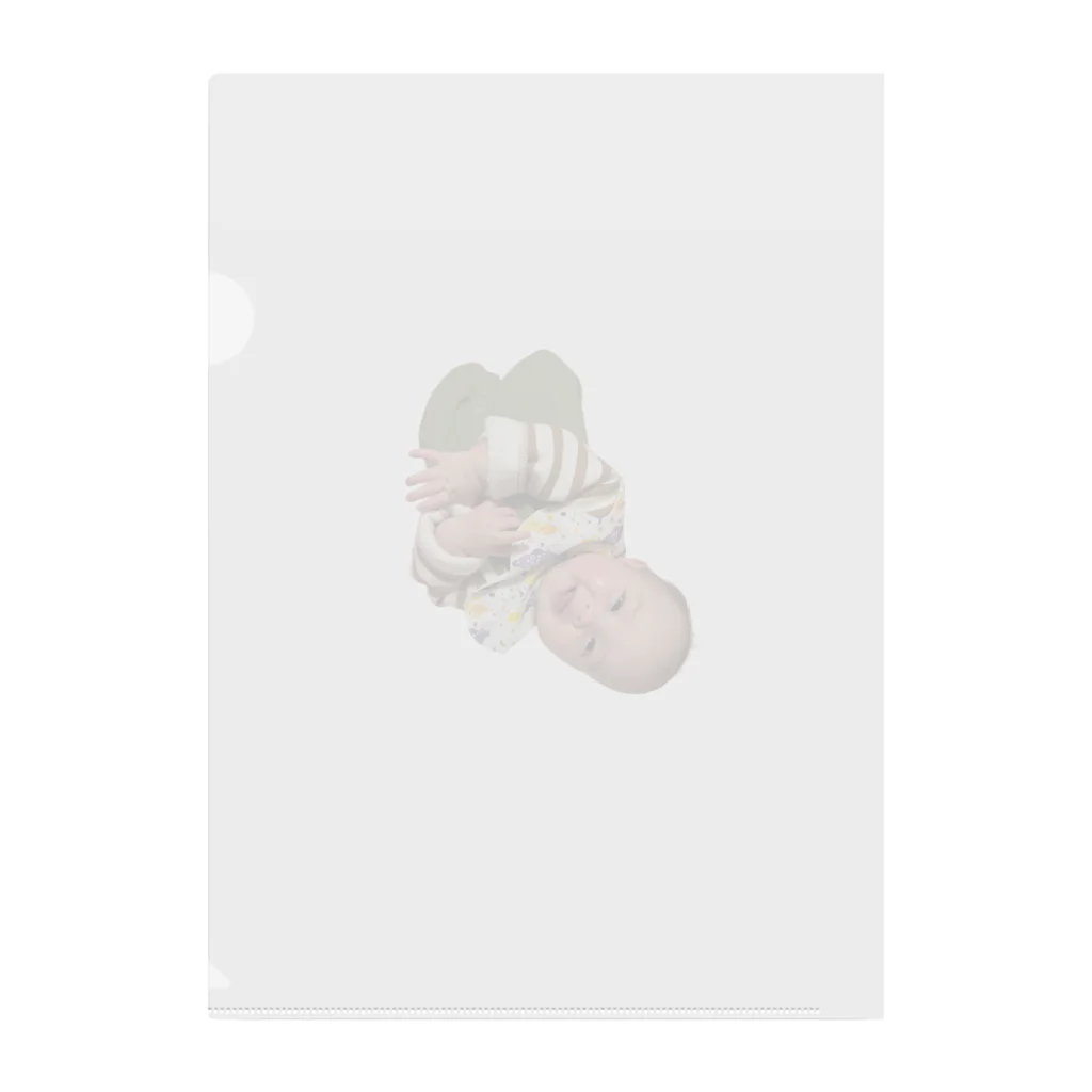 Itto_kawaiibabyのItto 赤ちゃん 産まれちゃったぁポーズ🥰 Clear File Folder