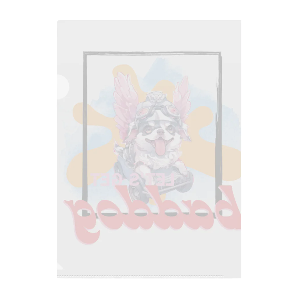 doku-chiwawaのbaddog Clear File Folder