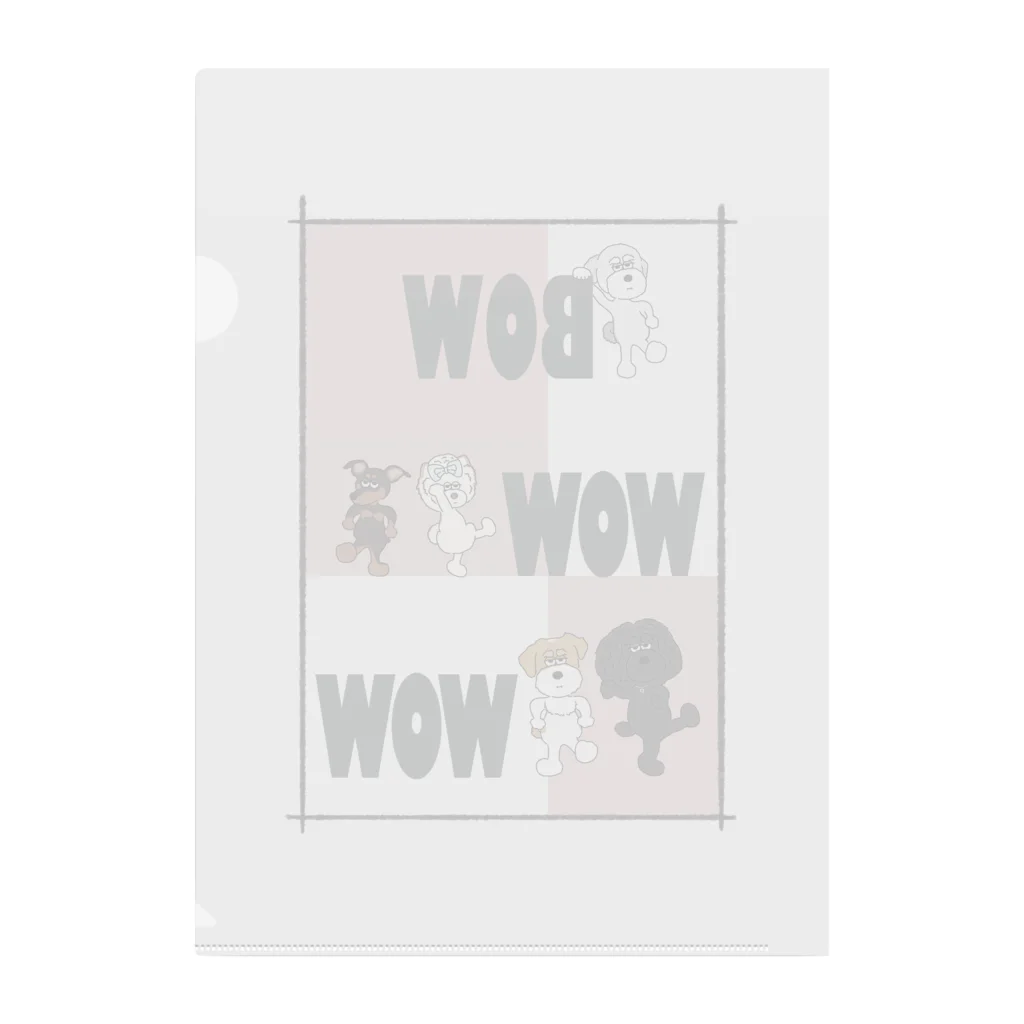 BOWWOWWOWのBOWWOWWOW Clear File Folder