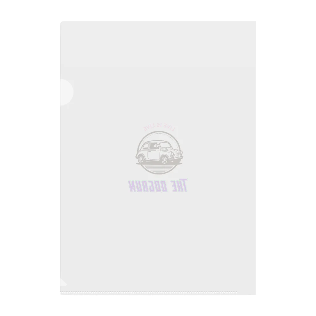 araakii@꧁THE DOGRUN꧂のTHE DOGRUN CAR Clear File Folder