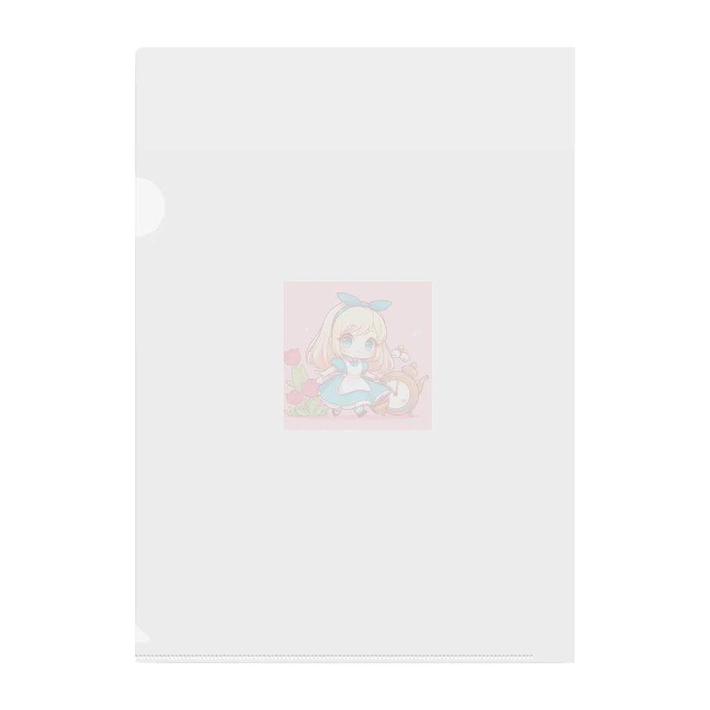 xsayaxの不思議の国のアリス少女 Clear File Folder