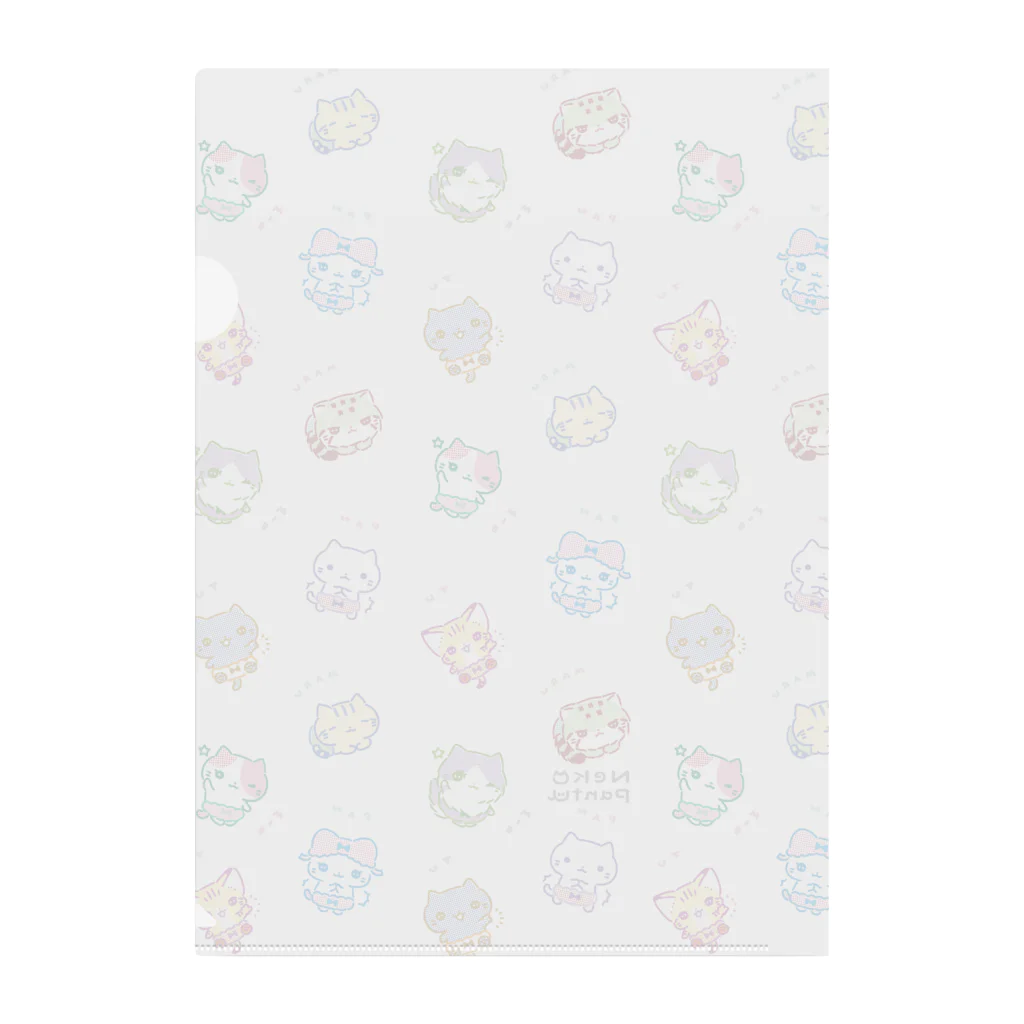 ねこぱんつのぱんつまるみえ！ Clear File Folder