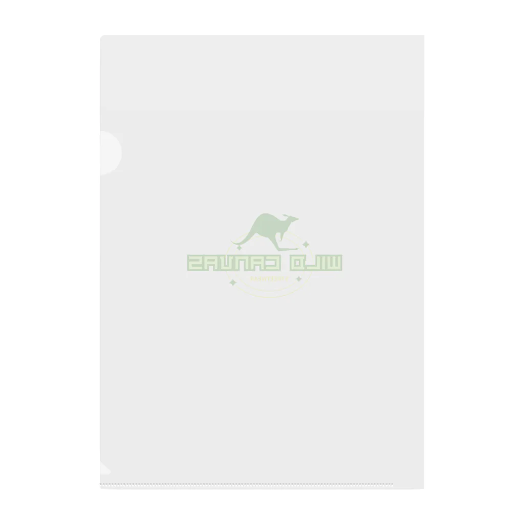 HorizonHuesのワイルドキャンバス　フォレスト Clear File Folder