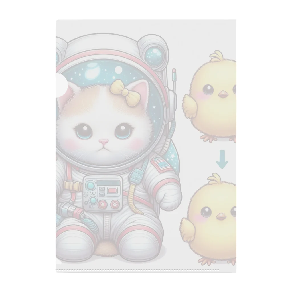 ichi_cocoのスペースキティ Clear File Folder