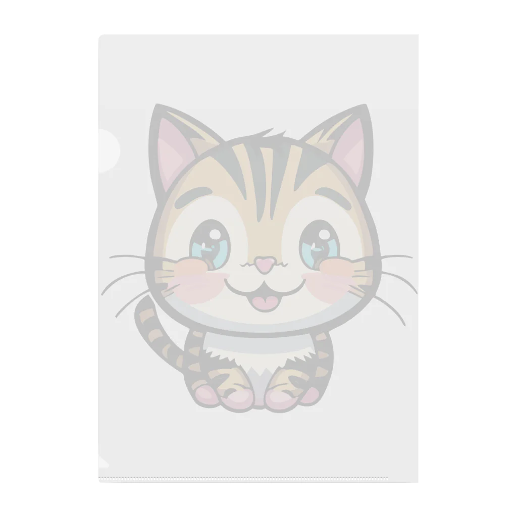 kenny777のトラ子猫 Clear File Folder