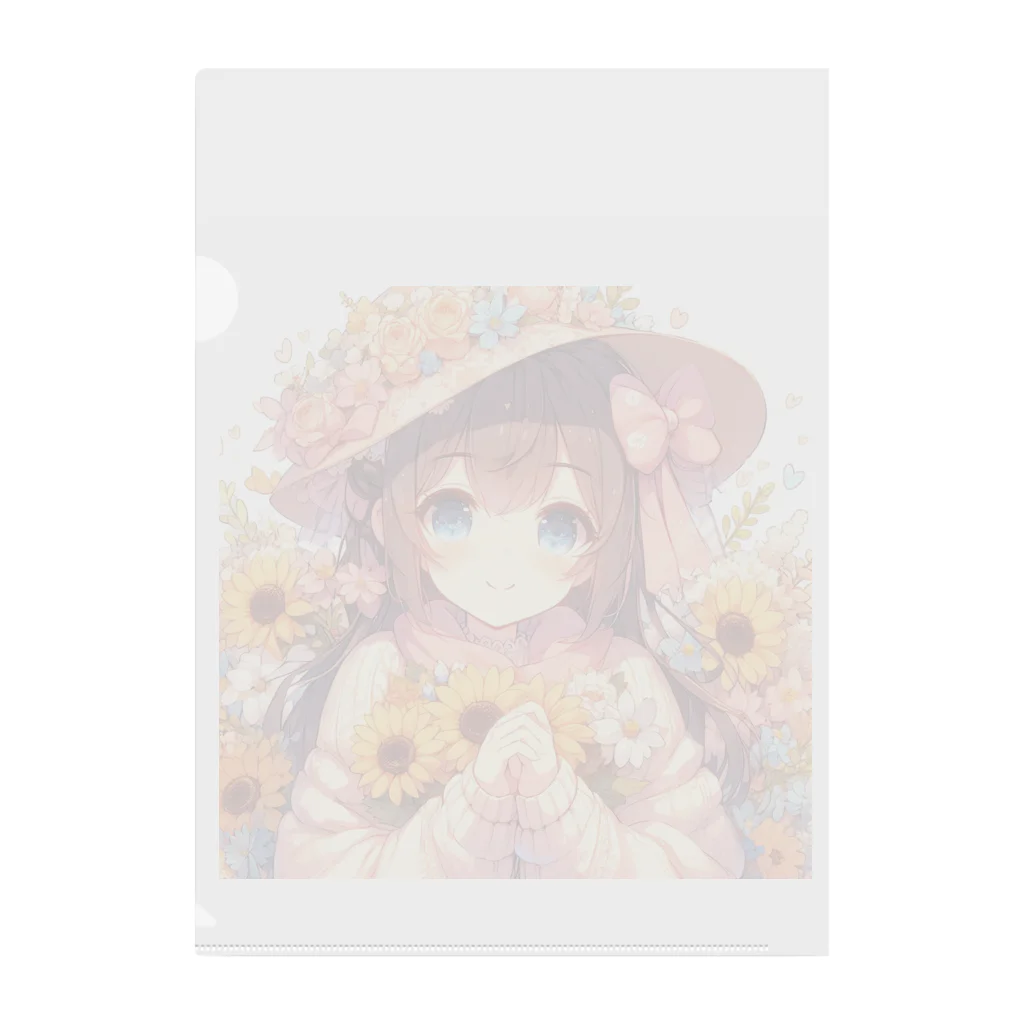 akipoyoのフローラ ちゃん Clear File Folder