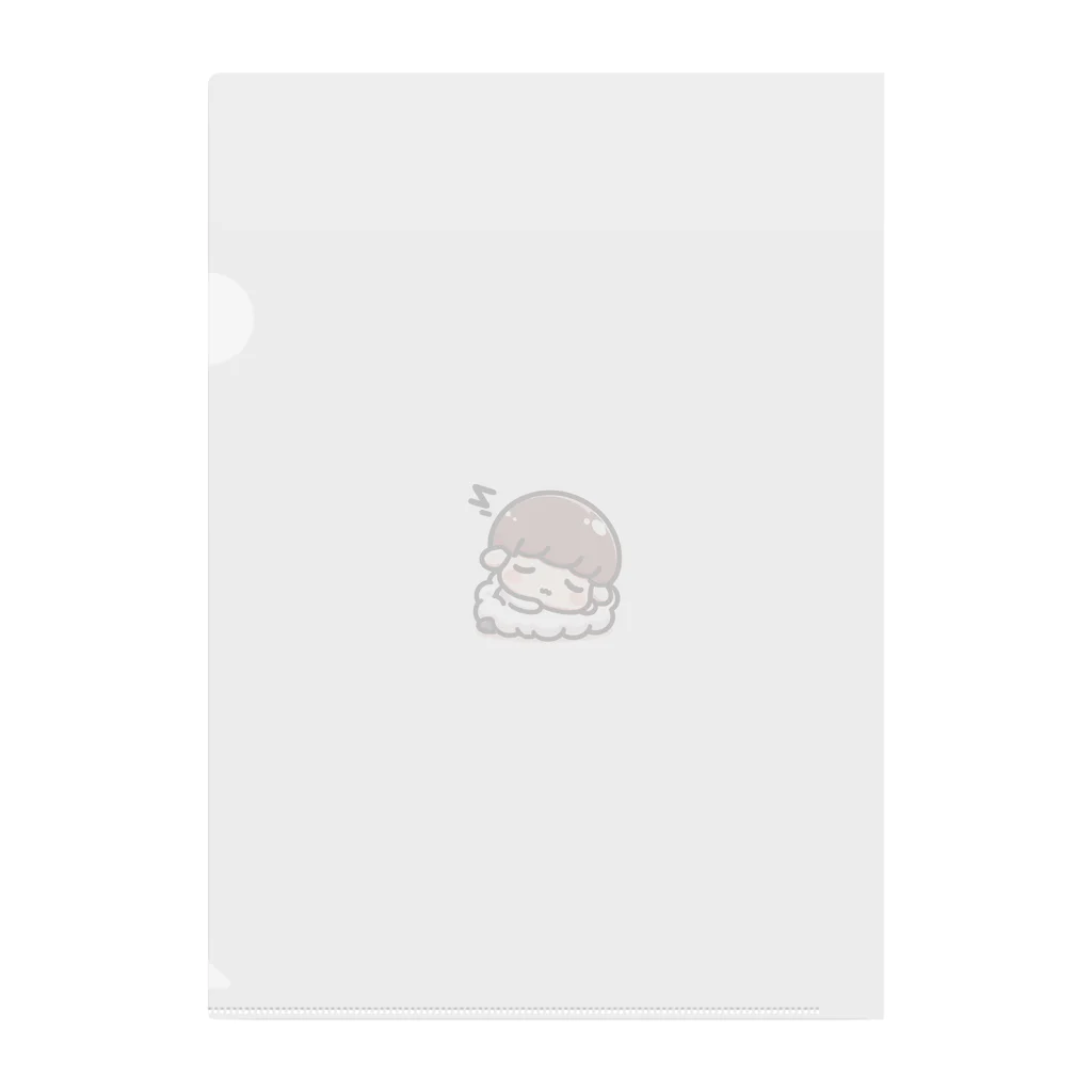 lofiのひつじくん Clear File Folder