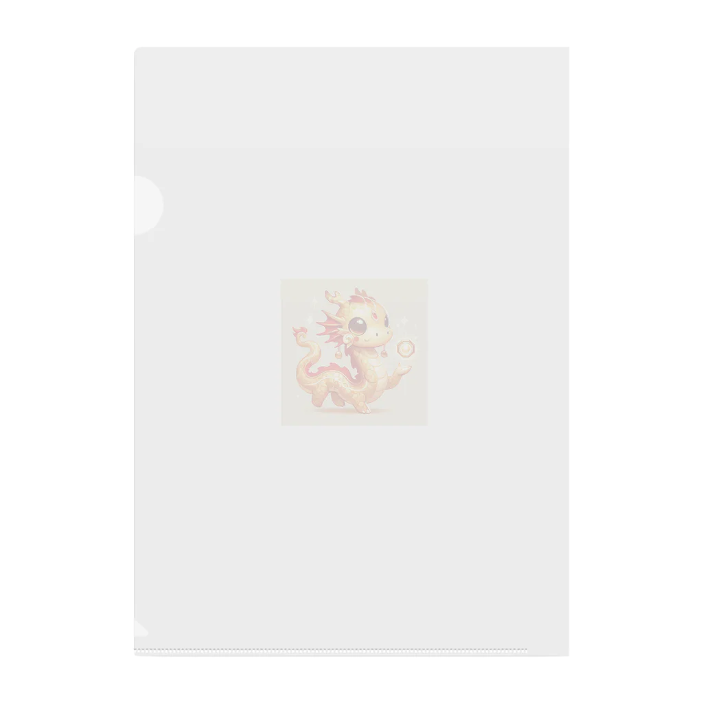 亀蘭タマムシの金龍358 Clear File Folder