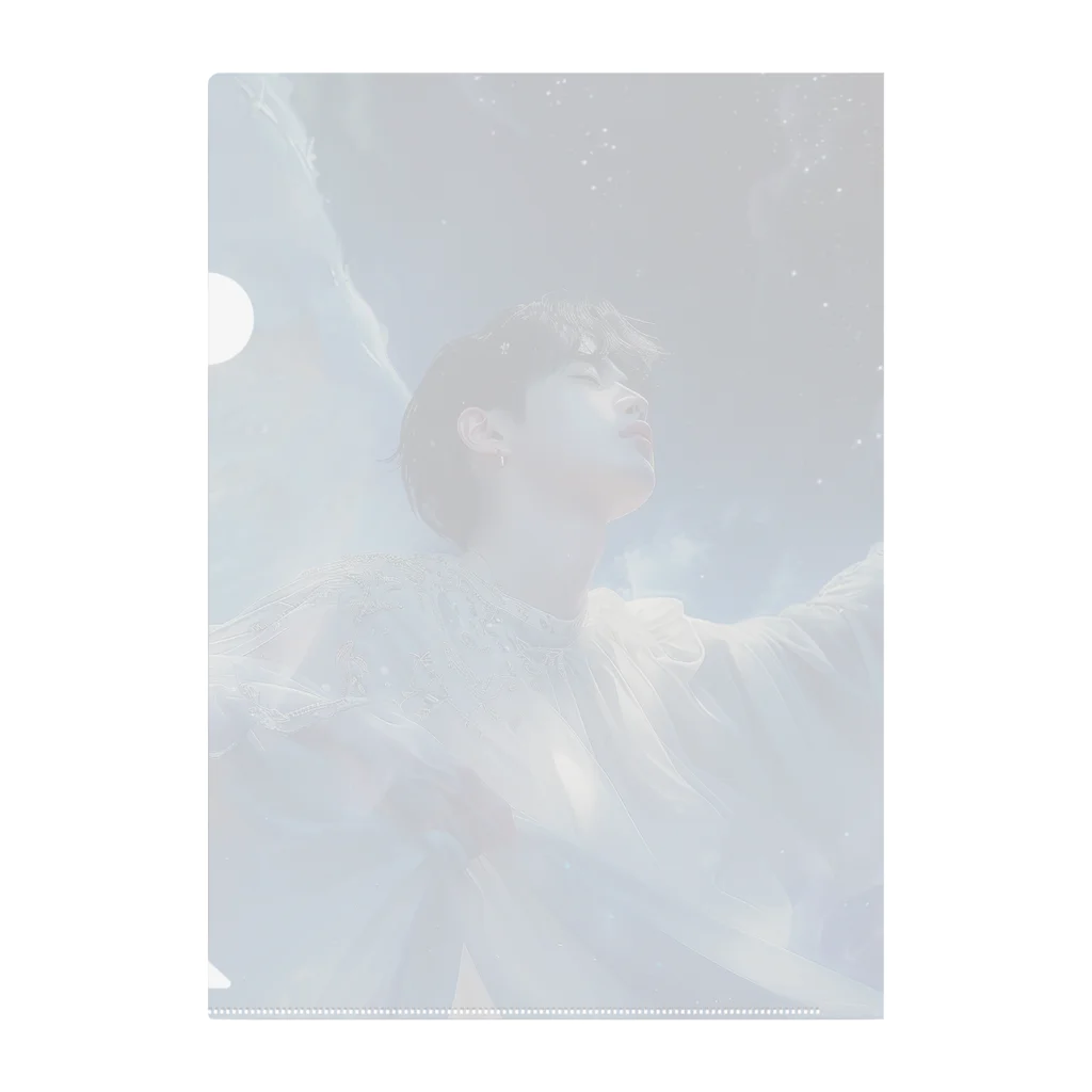 pure_soobinの夜空の天使 Clear File Folder