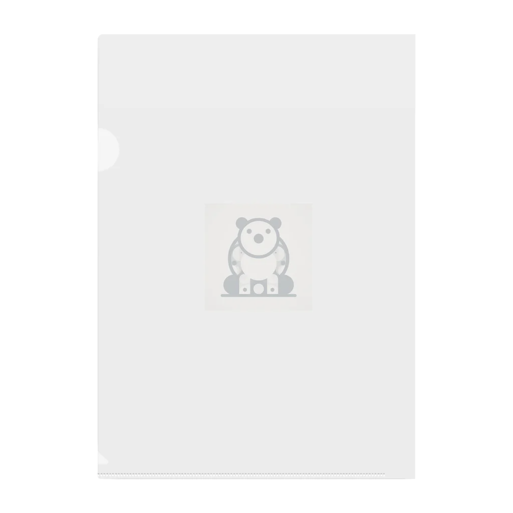 siromedakaの〇〇ぱんだくん Clear File Folder