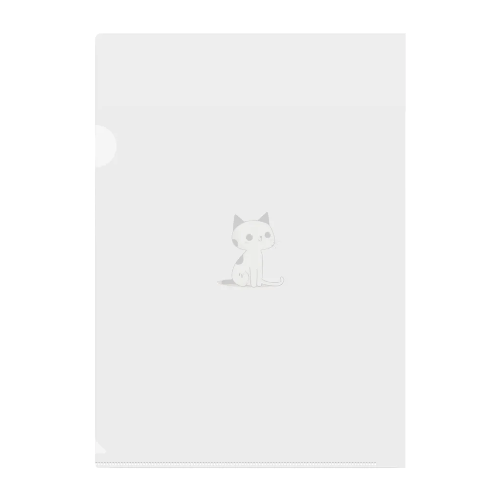 猫グッズ専門店トトまるのトトまる Clear File Folder