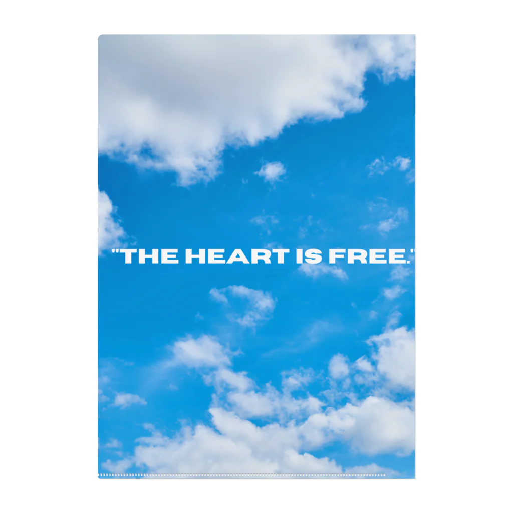 Tail of happiness.のココロだけはいつも自由 Clear File Folder