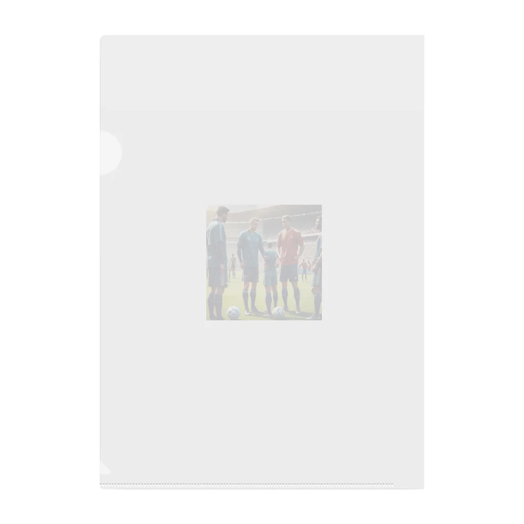 ツッキー★の試合前の打ち合わせ Clear File Folder