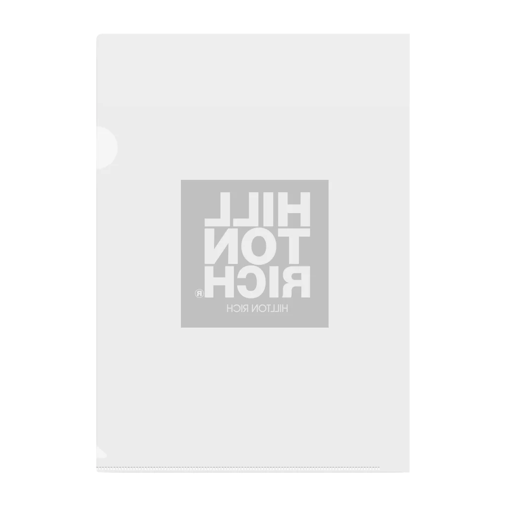 HILLTONRICHのHIRRTON RICH 公式アイテム Clear File Folder