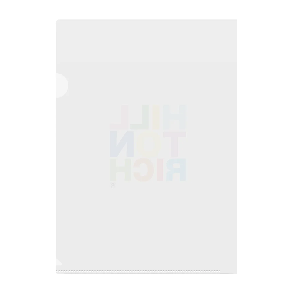 HILLTONRICHのHIRRTON RICH 公式アイテム Clear File Folder