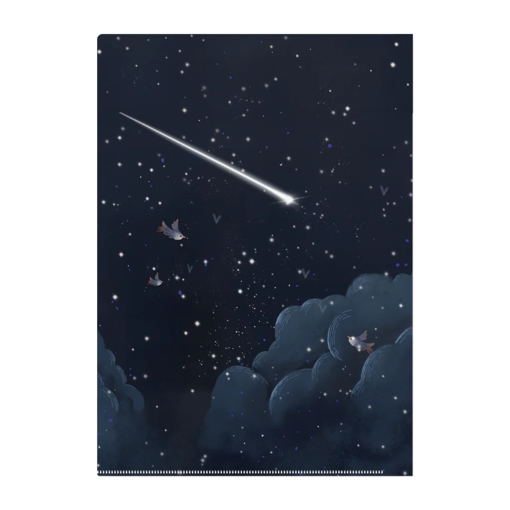 Color Rieの宇宙 Clear File Folder