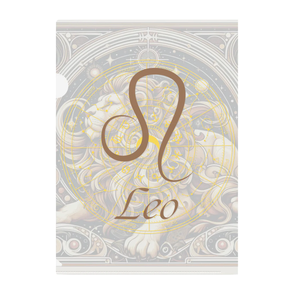 tsukino-utenaの星めぐり《Leo・獅子座》 Clear File Folder