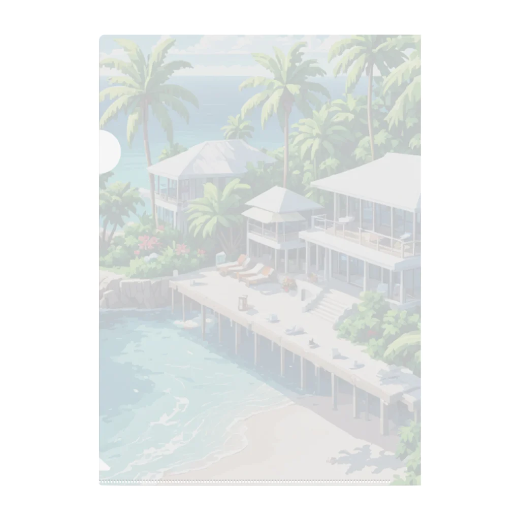 Paradise ExploreのCrystal Bay Resort Clear File Folder