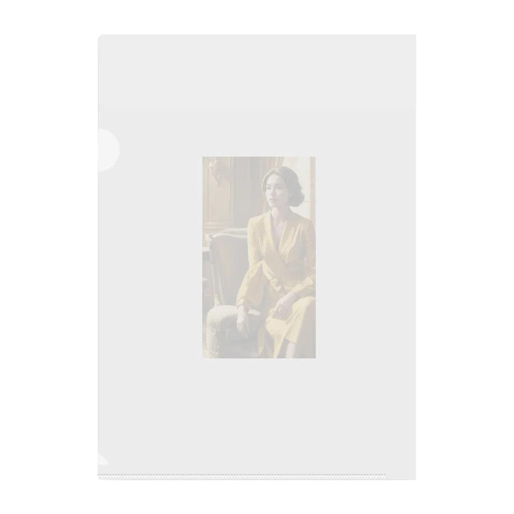 saoc11039の上品 Clear File Folder