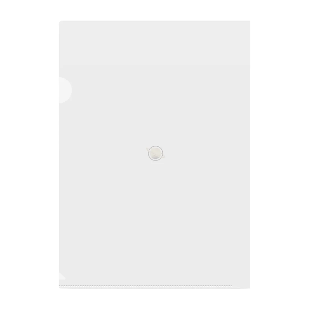 saoc11039の土星 Clear File Folder