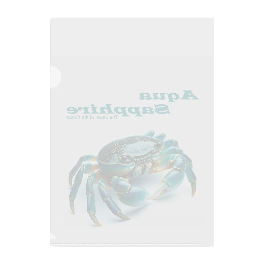 MatrixSphereのAqua Sapphire Clear File Folder