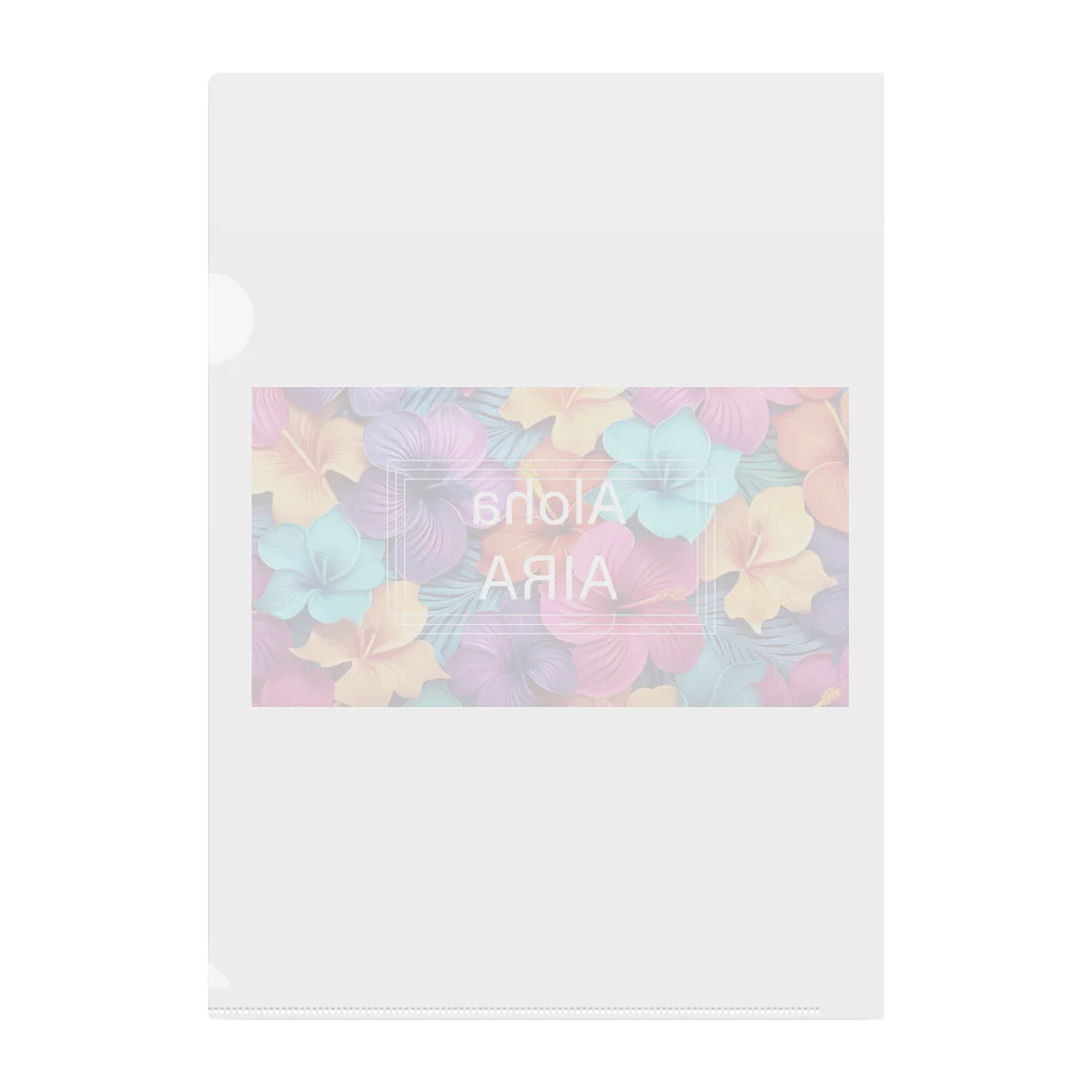 Aloha AIRAのAloha AIRA Clear File Folder