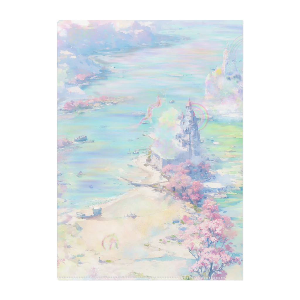 幻想世界のイーハトーブの幻風景 Clear File Folder