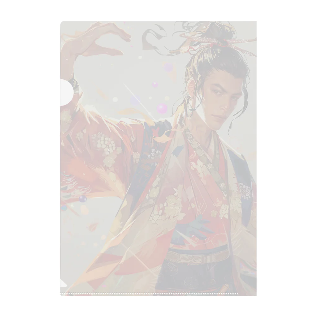 AQUAMETAVERSEの戦国レイブ　Tomoe bb 2712 Clear File Folder