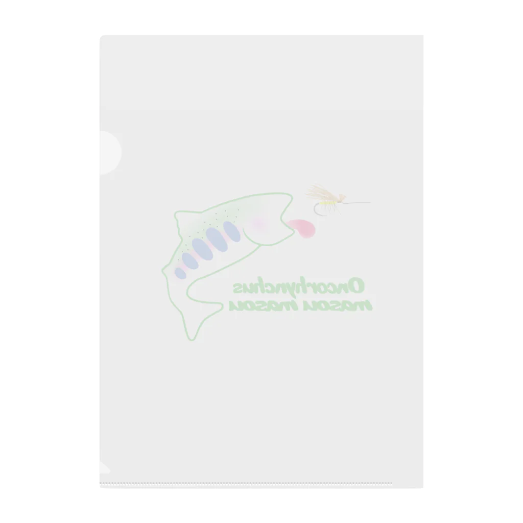 cahillのhungry trout Clear File Folder