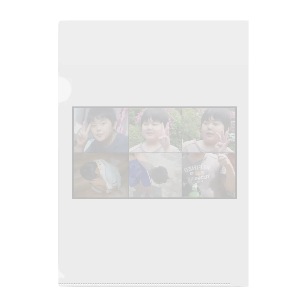 kurako123の4の宣告boy Clear File Folder