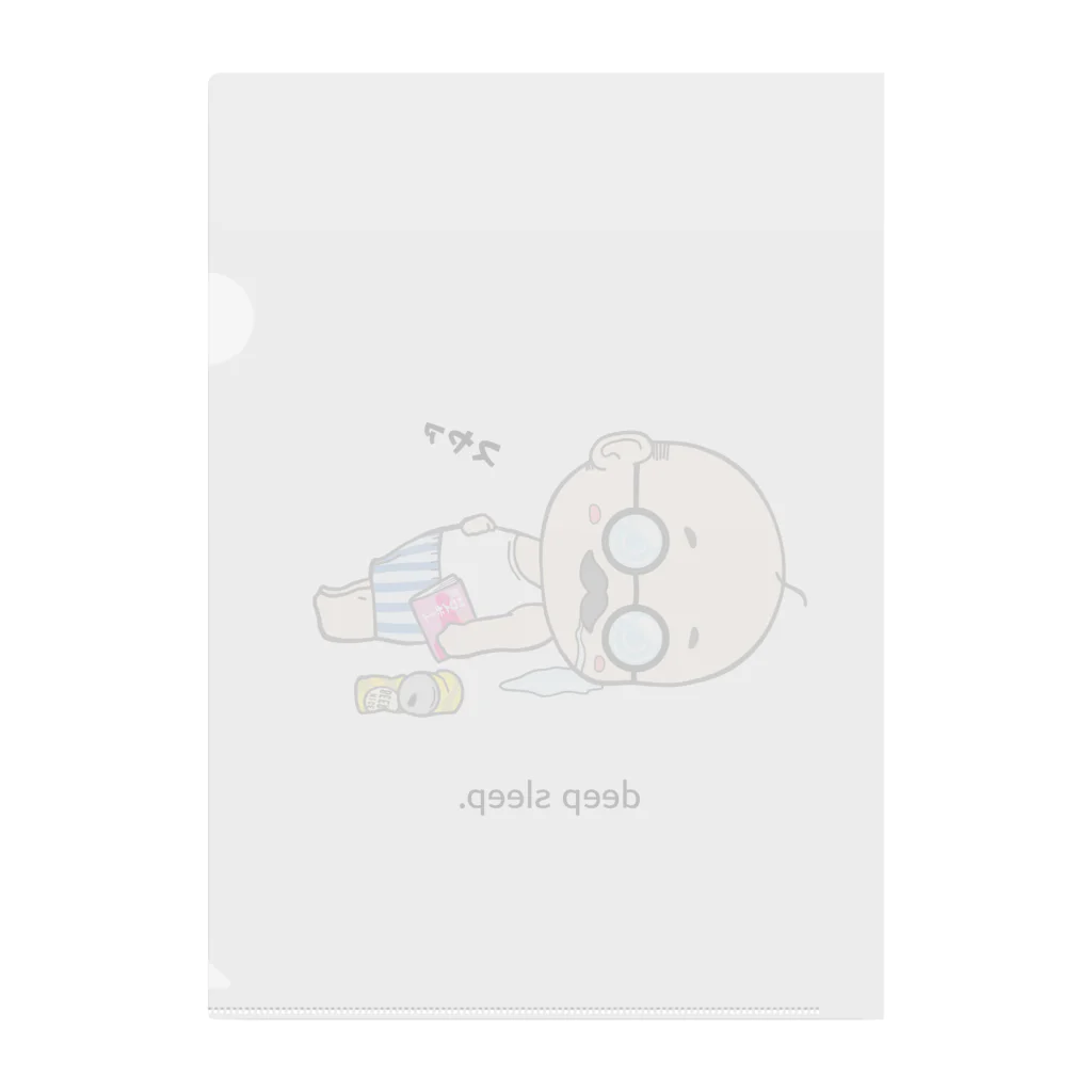 忍じゃ工房のdeep sleep Clear File Folder