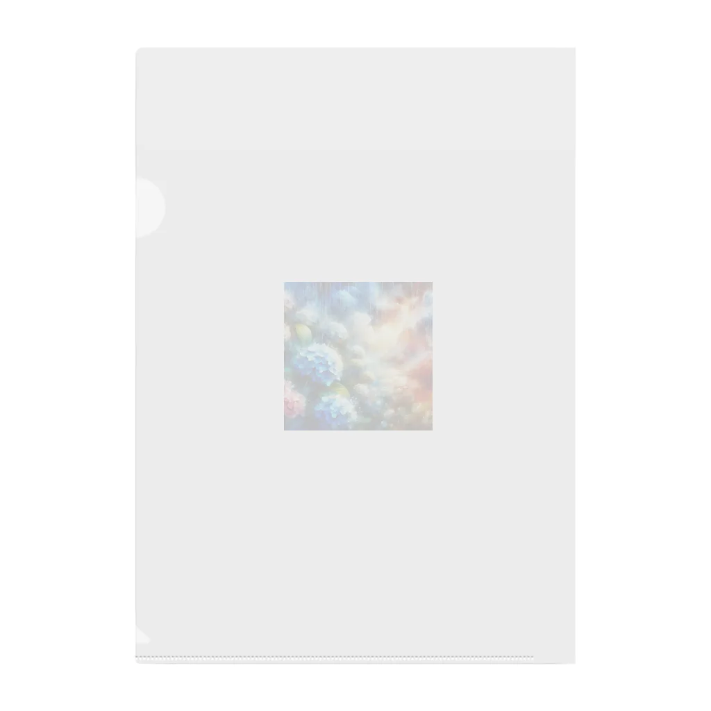 chika_22の紫陽花夢幻 Clear File Folder