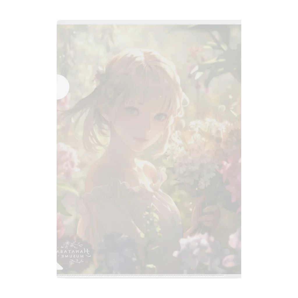 花束娘のFantasy Flower Field - Girl's Smile Clear File Folder