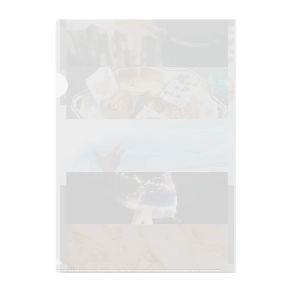 Fantasy nightのfantasìa Clear File Folder