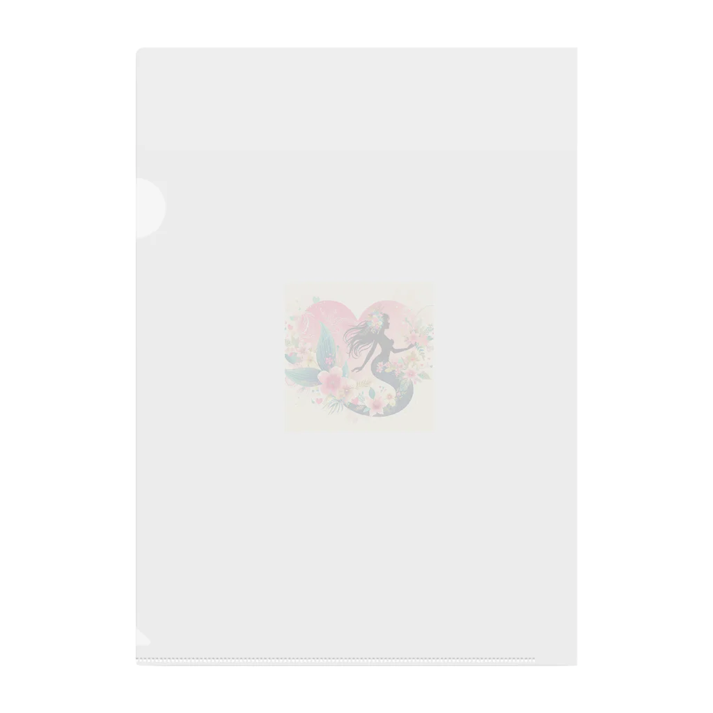 ココナッツアイランド©️の人魚 Clear File Folder