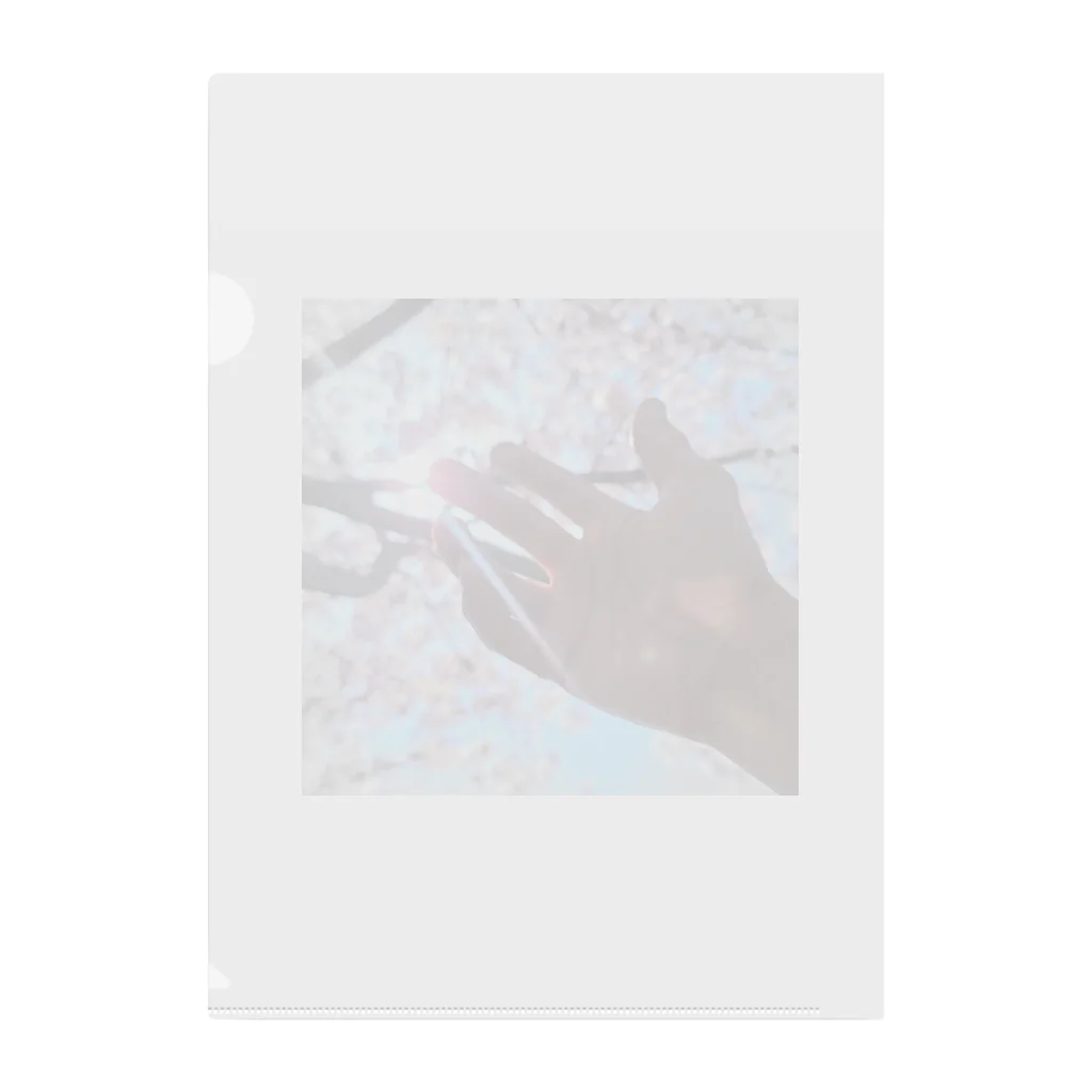 give my arm.のSAKURA Clear File Folder