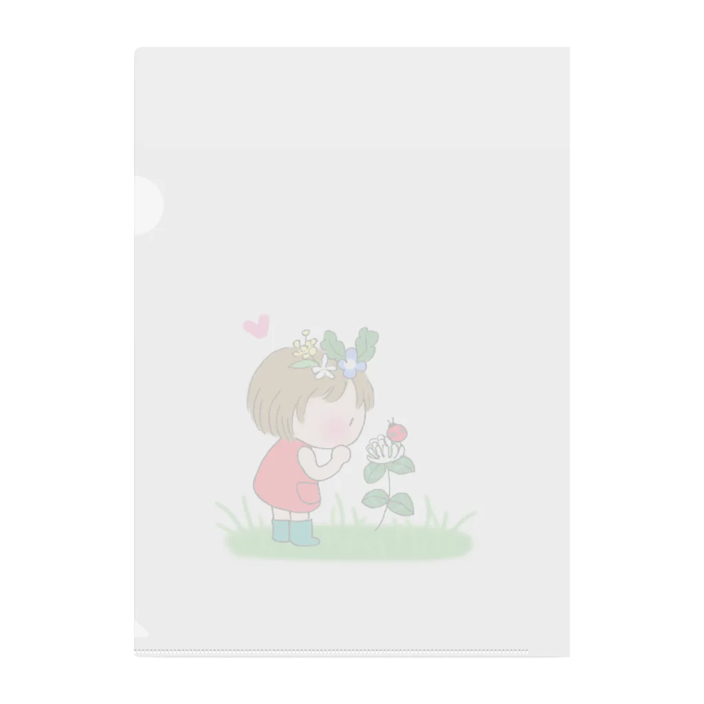 のはらのうたののはらちゃん Clear File Folder