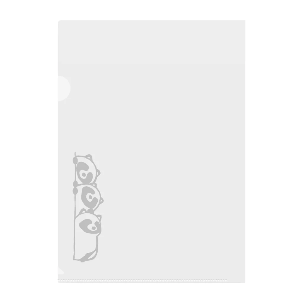 けわいのひょっこりたぬき Clear File Folder