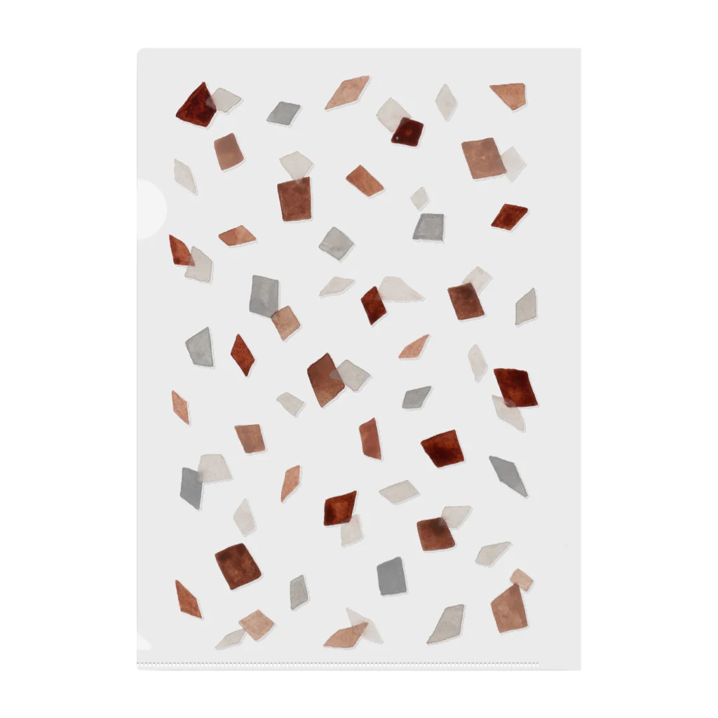 ncouleur paletteのpalette_kakera(cappuccino) Clear File Folder