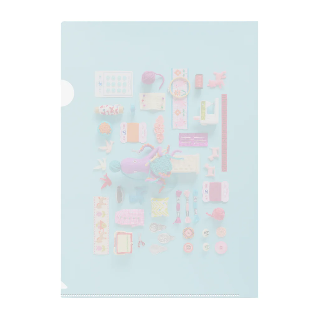 水島ひねのPlayful Crafting Clear File Folder