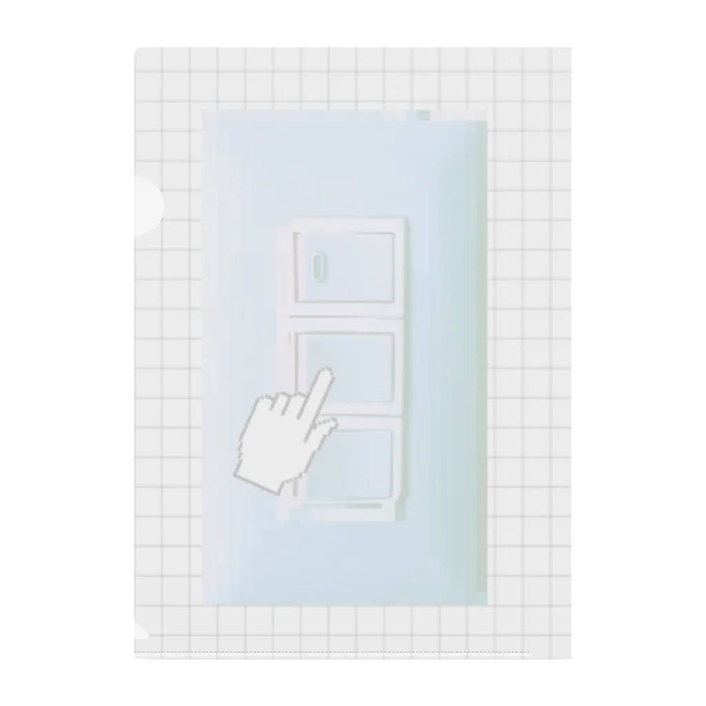 〰️➰わにゃ屋さん➰〰️のUpdated Blue Switch ver.2 クリアファイル