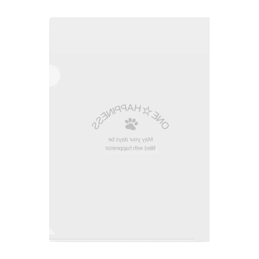 onehappinessのONE☆HAPPINESS Clear File Folder