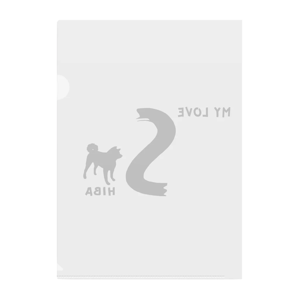 onehappinessのMY LOVE SHIBA（柴犬） Clear File Folder